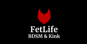FetLife logo. The Most Popular Social Network for the BDSM, Fetish & Kinky Community